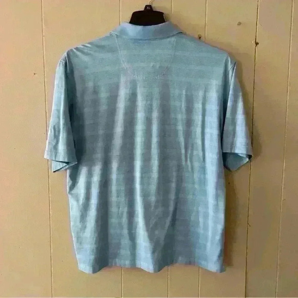 Pebble Beach Men's  Performance Polo Shirt, Blue, Size L - Picture 3 of 3